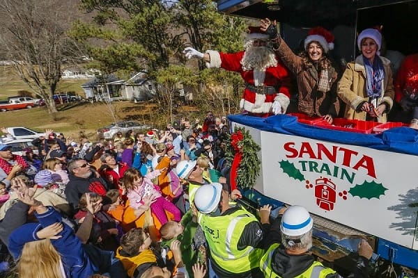 Santa Train Keeps Christmas On Track - MP&amp;F Strategic Communications