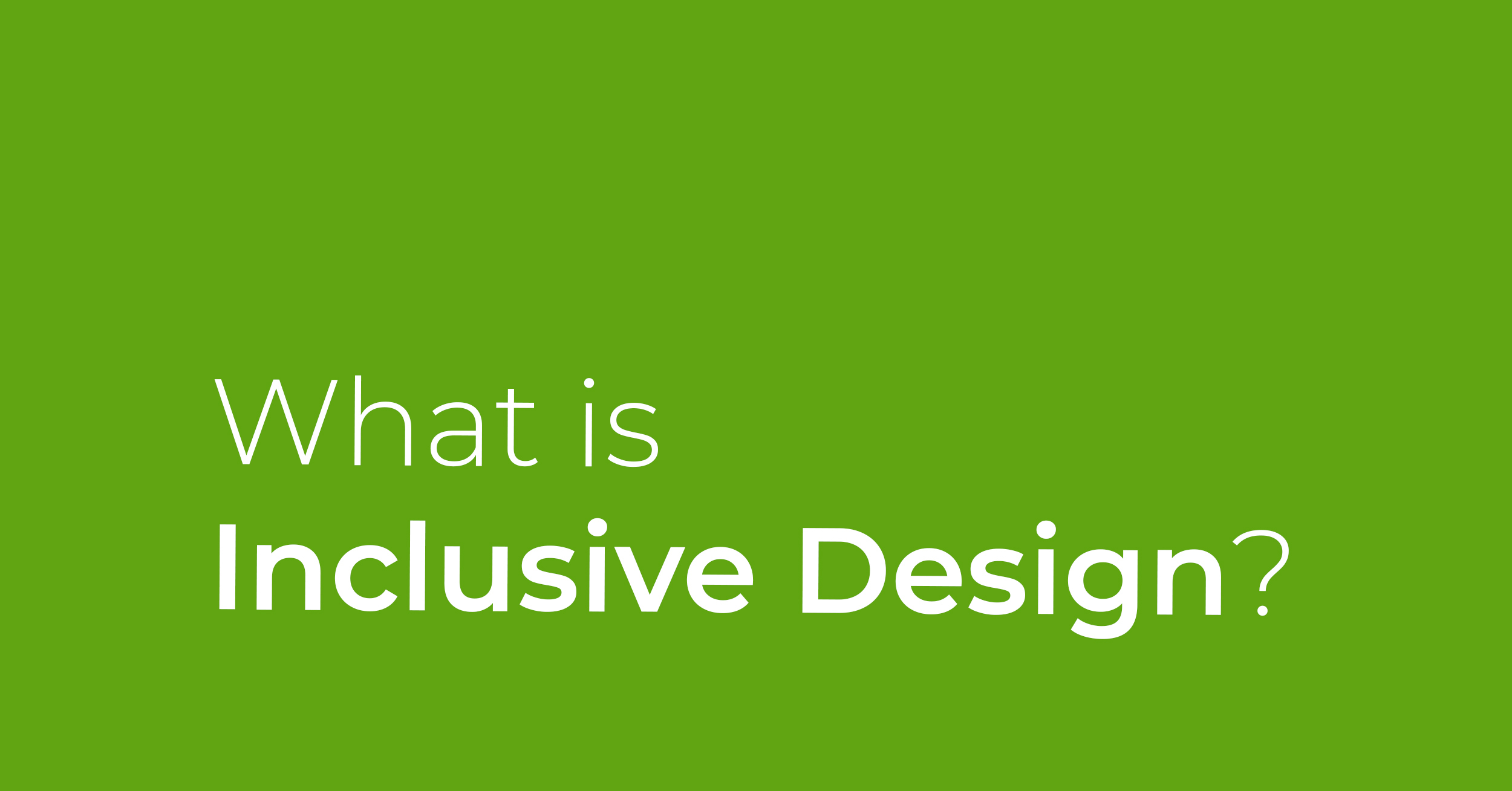 Featured image for “Designing for Inclusivity”
