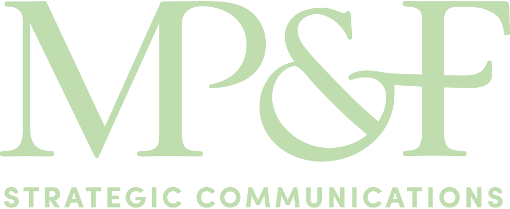 mpf strategic communications green logo 1000x410px