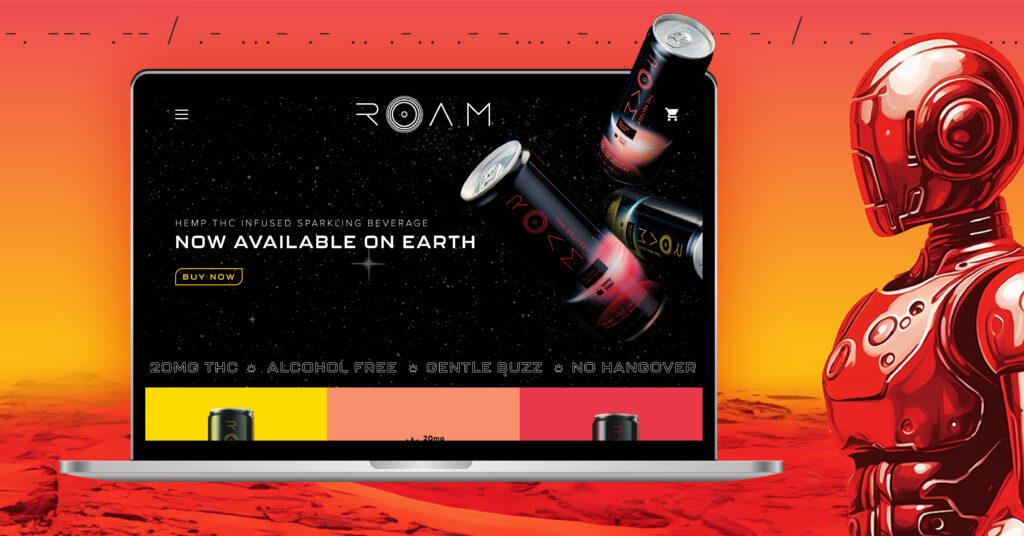 002B Roam Packaging on Website